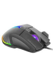 Ratón Gaming Mars Gaming MM-XT/ Hasta 12800DPI/ Negro