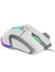 Ratón Gaming Mars Gaming MM-XT/ Hasta 12800DPI/ Blanco