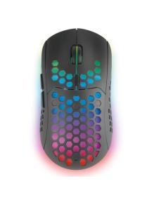 Ratón Gaming Inalámbrico Mars Gaming MMW3/ Batería recargable/ Hasta 3200 DPI