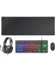 Pack Gaming Mars Gaming MCP-RGB3/ Teclado RGB + Ratón Óptico + Alfombrilla XXL + Auriculares