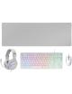 Pack Gaming Mars Gaming MCP-RGB3W/ Teclado RGB + Ratón Óptico + Alfombrilla XXL + Auriculares