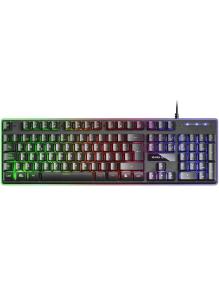 Pack Gaming Mars Gaming MCPEX/ Teclado H-MECH + Ratón Óptico + Auriculares con Micrófono + Alfombrilla