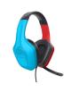 Auriculares Gaming con Micrófono Trust Gaming GXT 416S Zirox/ Jack 3.5/ Azules y Rojos