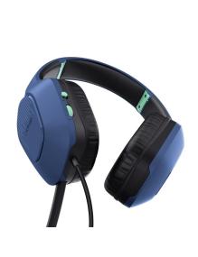 Auriculares Gaming con Micrófono Trust Gaming GXT 415 Zirox/ Jack 3.5/ Azules