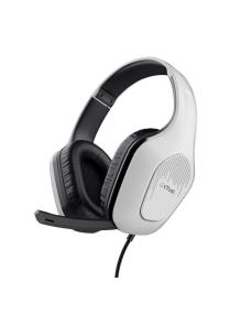 Auriculares Gaming con Micrófono Trust Gaming GXT 415 Zirox PS5/ Jack 3.5/ Blancos