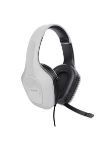 Auriculares Gaming con Micrófono Trust Gaming GXT 415 Zirox PS5/ Jack 3.5/ Blancos