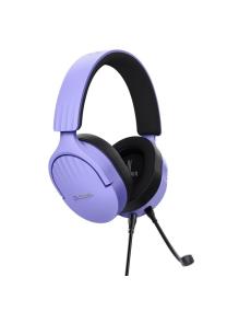 Auriculares Gaming con Micrófono Trust Gaming GXT 489 Fayzo/ Jack 3.5/ Morados