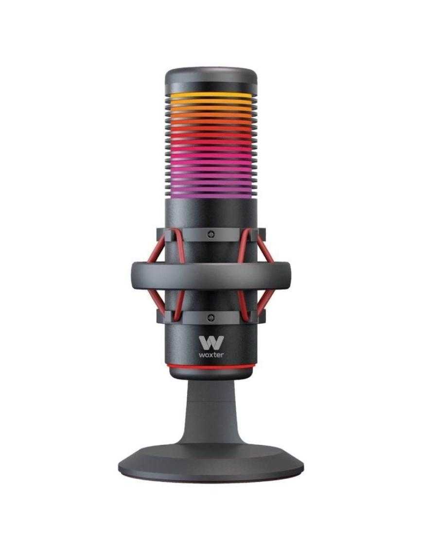 Micrófono Woxter Mic Studio 70 RGB/ USB 2.0