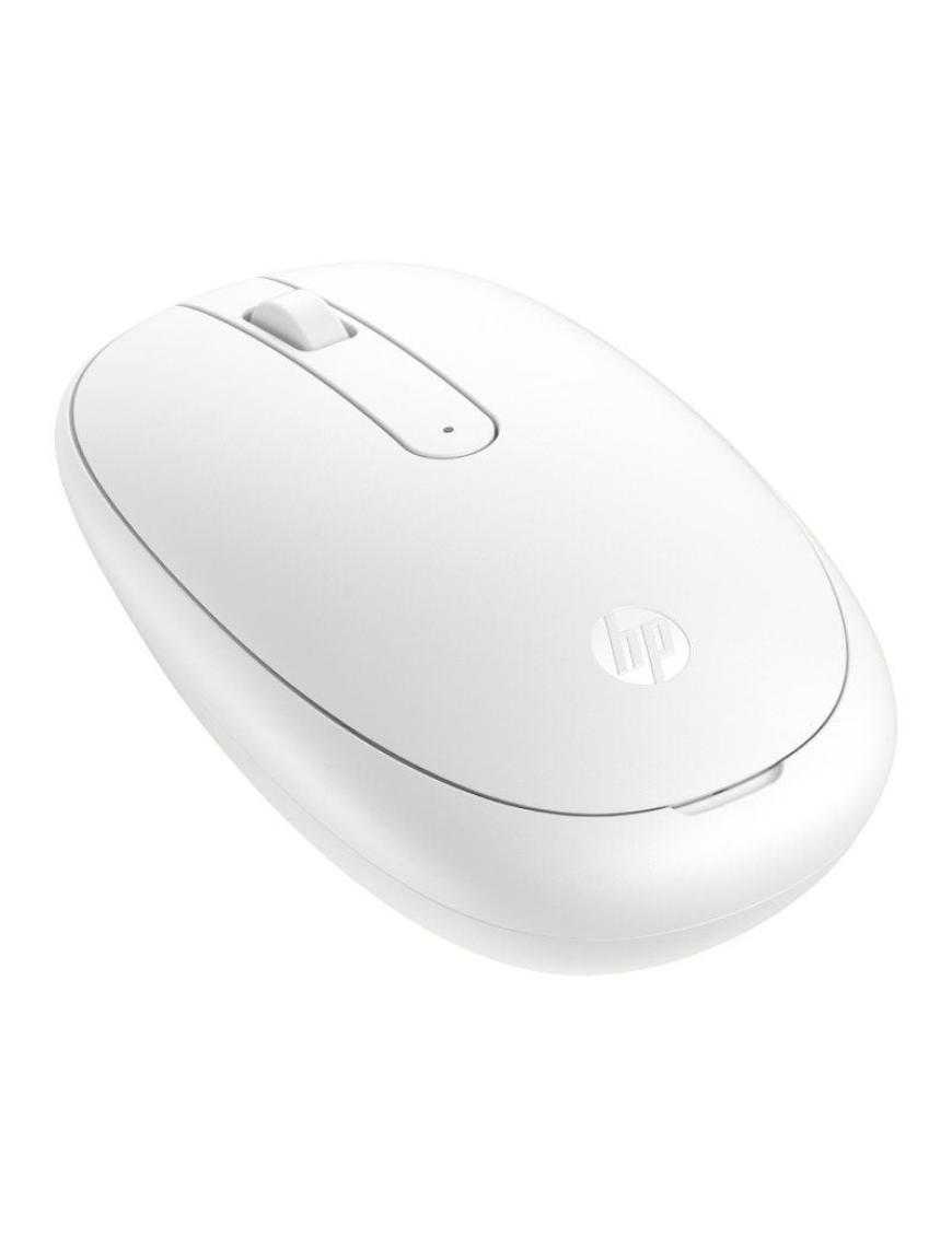 Ratón Inalámbrico por Bluetooth HP 240/ Hasta 1600 DPI/ Blanco Lunar