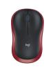 Ratón Inalámbrico Logitech M185/ Hasta 1000 DPI/ Rojo