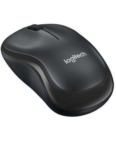 Ratón Inalámbrico Logitech Silent M220/ Hasta 1000 DPI/ Gris Marengo