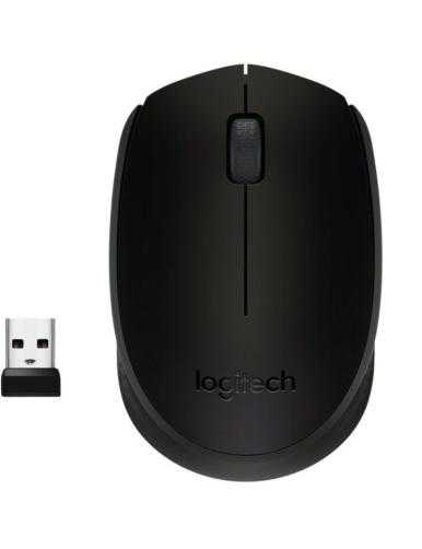 Ratón Inalámbrico Logitech B170/ Hasta 1000 DPI