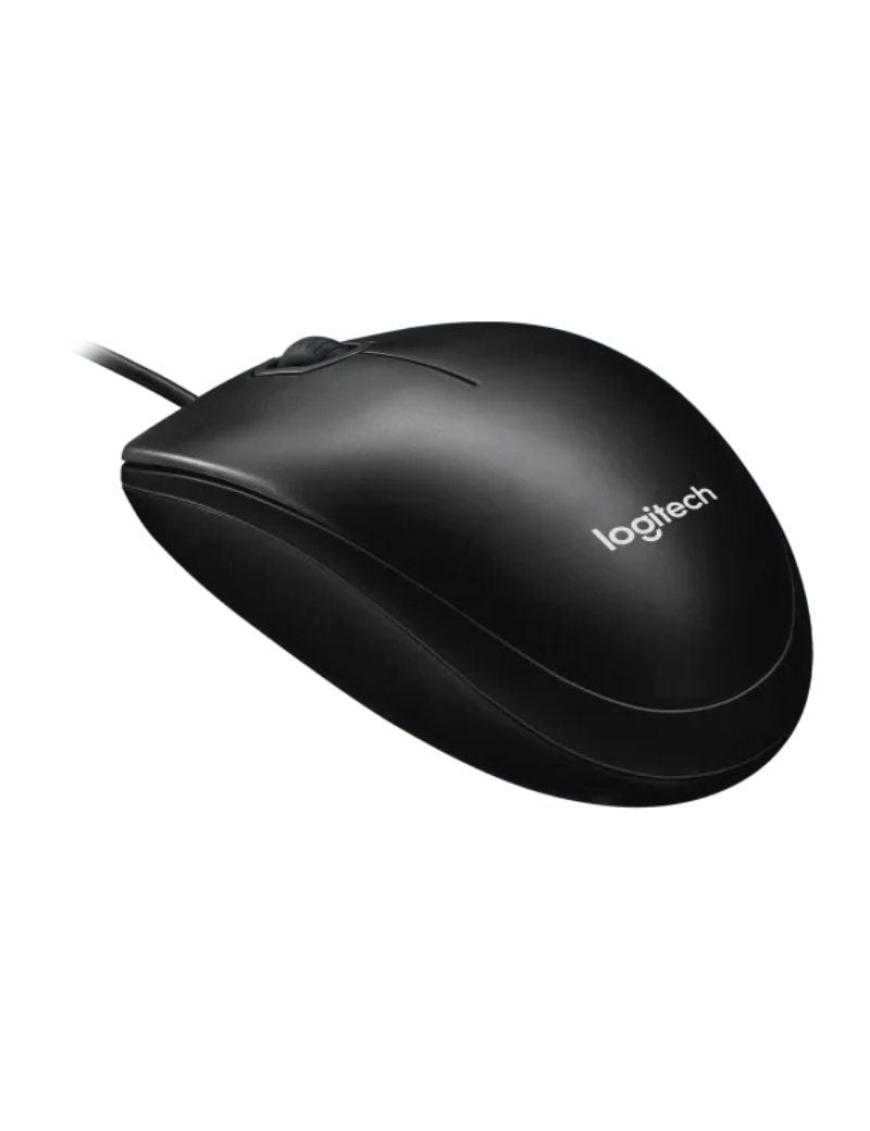 Ratón Logitech M100/ Hasta 1000 DPI/ Negro