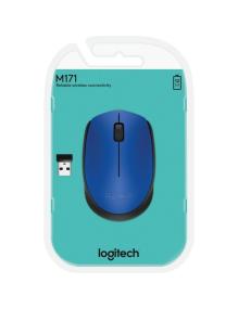 Ratón Inalámbrico Logitech M171/ Hasta 1000 DPI/ Azul