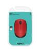 Ratón Inalámbrico Logitech M171/ Hasta 1000 DPI/ Rojo