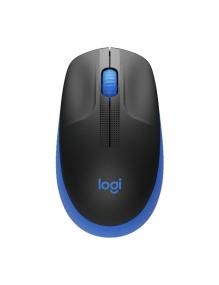 Ratón Inalámbrico Logitech M190/ Hasta 1000 DPI/ Azul