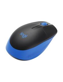 Ratón Inalámbrico Logitech M190/ Hasta 1000 DPI/ Azul