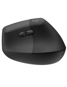 Ratón Ergonómico Inalámbrico por Bluetooth/ 2.4GHz Logitech Lift Vertical Ergonomic Mouse/ Hasta 4000 DPI/ Grafito