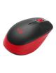 Ratón Inalámbrico Logitech M190/ Hasta 1000 DPI/ Rojo