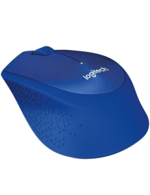 Ratón Inalámbrico Logitech M330 Silent Plus/ Hasta 1000 DPI/ Azul