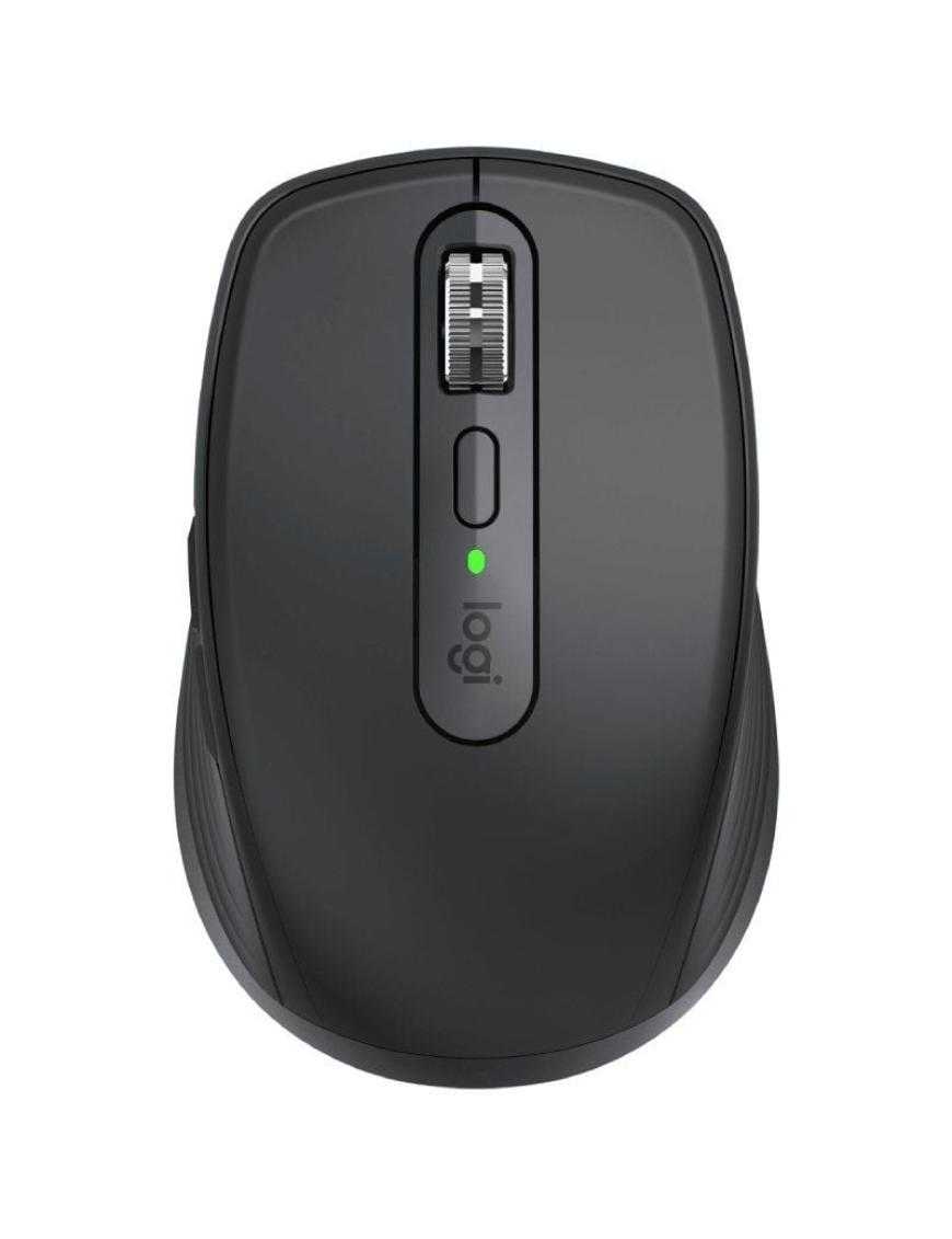 Ratón Inalámbrico por Bluetooth Logitech MX Anywhere 3S/ Batería recargable/ Hasta 8000 DPI/ Grafito