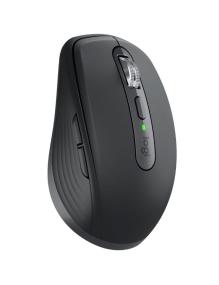 Ratón Inalámbrico por Bluetooth Logitech MX Anywhere 3S/ Batería recargable/ Hasta 8000 DPI/ Grafito