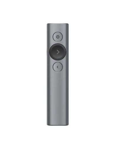 Presentador Inalámbrico por Bluetooth Logitech Spotlight Presentation Remote/ 2.4GHz/ Gris Pizarra