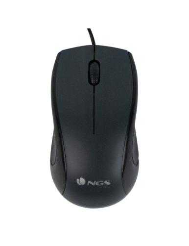 Ratón NGS Black Mist/ Hasta 1000 DPI