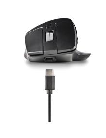 Ratón Inalámbrico por Bluetooth NGS HIT-RB/ Batería recargable/ Hasta 1600 DPI/ Negro