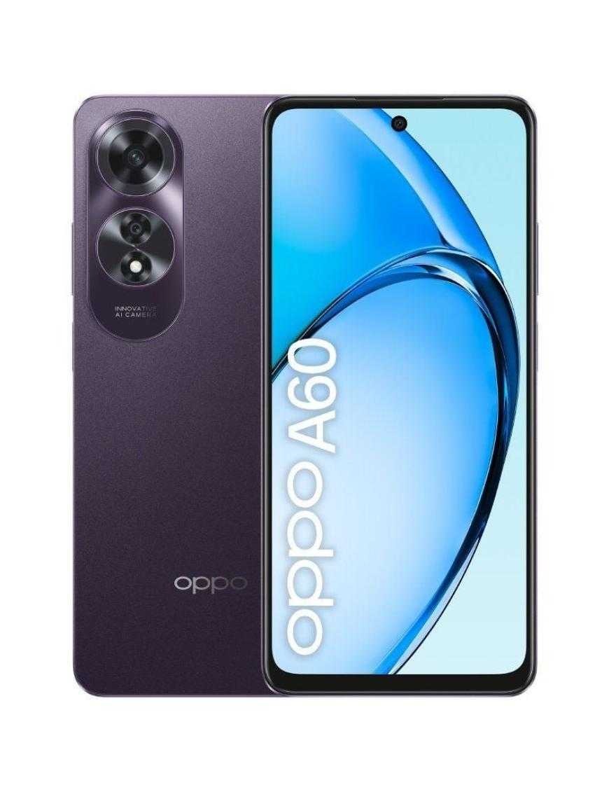 Smartphone Oppo A60 8GB/ 256GB/ 6.67'/ Purpura Medianoche