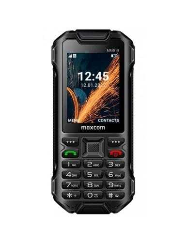 Teléfono Móvil Ruggerizado Maxcom Strong MM918 4G VoLTE/ Negro