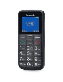 Teléfono Móvil Panasonic KX-TU110EXB para Personas Mayores/ Negro