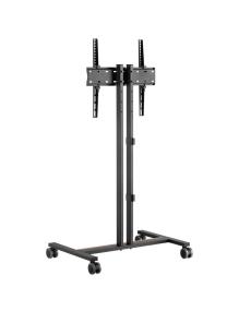 Soporte de Suelo Inclinable con Ruedas Aisens FT55TE-213 para TV de 32-55'/ hasta 35kg