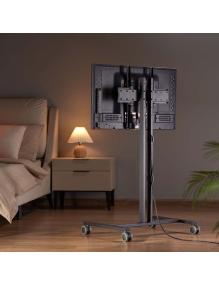 Soporte de Suelo Inclinable con Ruedas Aisens FT55TE-213 para TV de 32-55'/ hasta 35kg