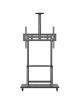 Soporte de Suelo con Ruedas Aisens FT100E-135 para TV 37-100'/ hasta 150kg