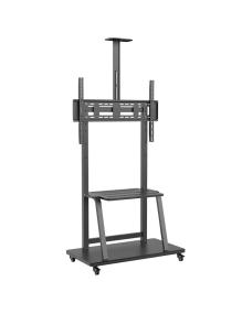 Soporte de Suelo con Ruedas Aisens FT100E-135 para TV 37-100'/ hasta 150kg