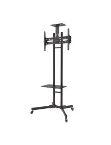 Soporte de Suelo Inclinable con Ruedas Aisens FT70TE-035 para TV de 37-70'/ hasta 50kg