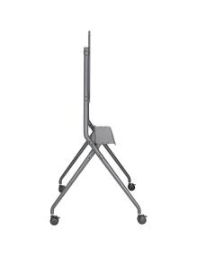 Soporte de Suelo con Ruedas Aisens FT86FE-143 para TV o Pantalla Interactiva 50'-86'/ hasta 120kg