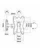 Soporte de Pared Extensible/ Inclinable/ Giratorio Aisens WT42TSE-007 para TV de 23-42'/ hasta 25kg