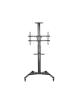 Soporte de Suelo Inclinable/ Giratorio con Ruedas Fonestar STS-4264N para TV de 37-70'/ hasta 50kg