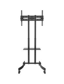 Soporte de Suelo Inclinable Fonestar STS-4664N para TV de 37-70'/ hasta 40kg