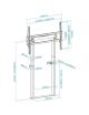 Soporte de Pared Fijo/ Suelo TooQ HIPERIÓN FS2280M-B para TV de 55-100'/ hasta 120kg