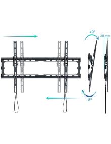 Soporte de Pared Fijo/ Inclinable TooQ LP1081T-B para TV de 37-80'/ hasta 45kg