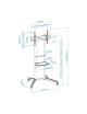 Soporte de Suelo Inclinable con Ruedas TooQ FS1170M-B para TV de 37-70'/ hasta 50kg