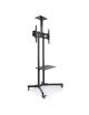 Soporte de Suelo Inclinable/ Ajustable TooQ FS1470M-B para TV de 37-70'/ hasta 50kg