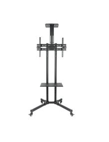 Soporte de Suelo Inclinable/ Ajustable TooQ FS1470M-B para TV de 37-70'/ hasta 50kg