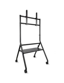 Soporte de Suelo con Ruedas Nivelable TooQ iDREAMS FS20206M-B para TV de 37-86'/ hasta 80kg