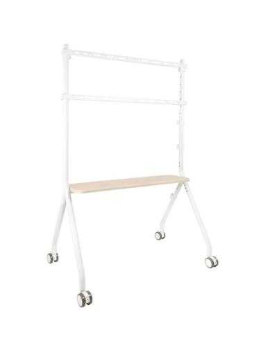 Soporte de Suelo con Ruedas TooQ iLOVE FS20207M-W para TV de 49-80'/ hasta 50kg