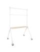 Soporte de Suelo con Ruedas TooQ iLOVE FS20207M-W para TV de 49-80'/ hasta 50kg