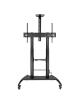 Soporte de Suelo con Ruedas Inclinable/ Nivelable TooQ FS20404HM-B para TV de 60-100'/ hasta 100kg